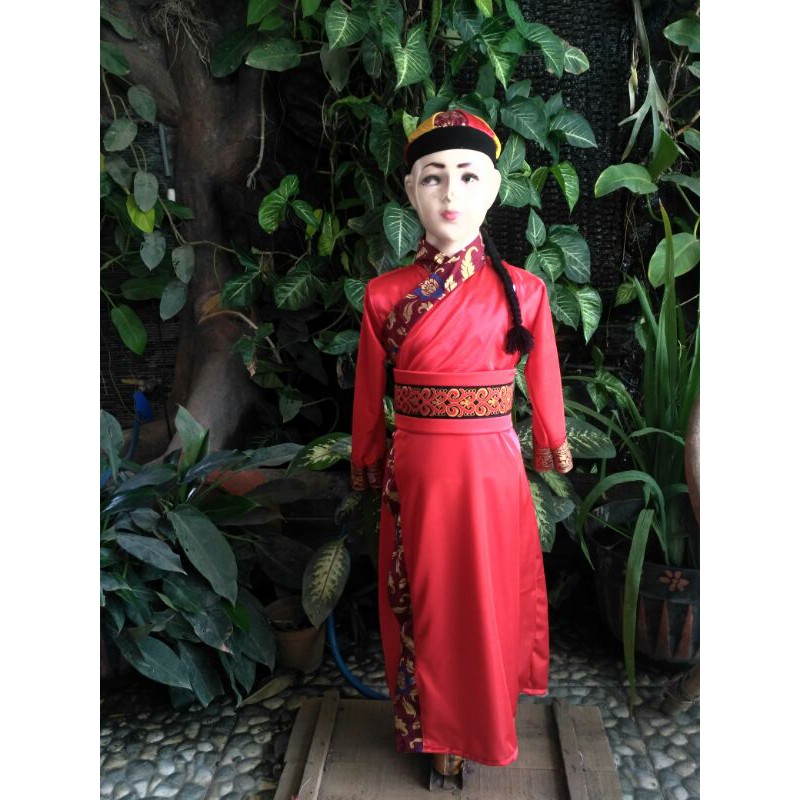 baju cheongsam anak laki-laki