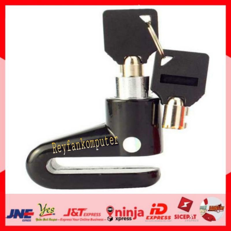 Gembok Cakram Motor Disc Lock Kunci Gembok Sepeda Motor Anti Maling