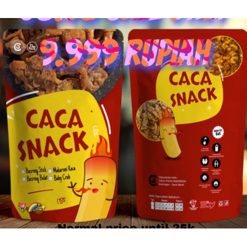 

TERBARU CACA SNACK (BASRENG/MAKARONI/KRIPCA)/CACAFOOD