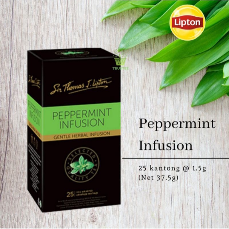 

SIR THOMAS J LIPTON : PEPPERMINT INFUSION 37.5GR (25x1.5GR)