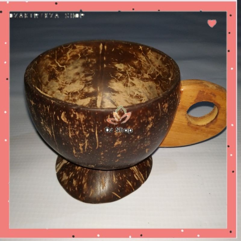 cangkir batok Cangkir Kuno Cangkir alami natural