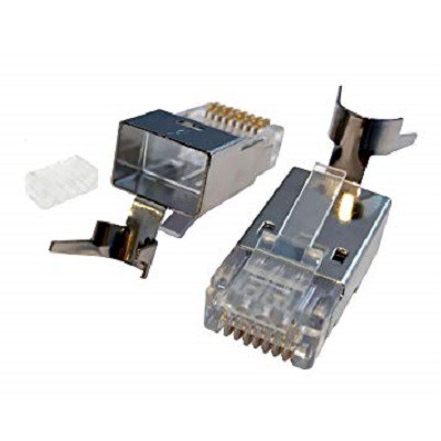 DTC-Netconnect 210413 Connector RJ-45 Shielded Cat 6a [100 EA/Box]