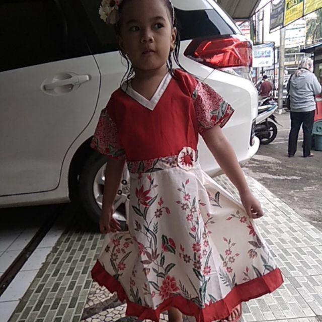 Dress / Terusan / Baju Batik Anak Perempuan 1166