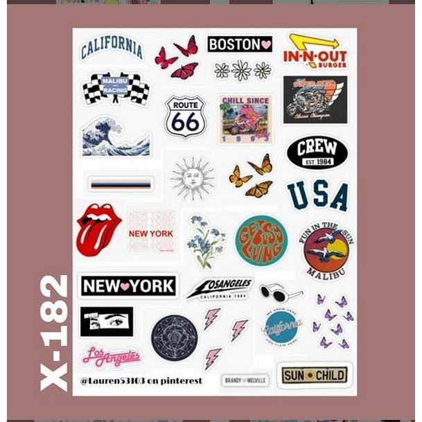 

STIKER TUMBLR X-182