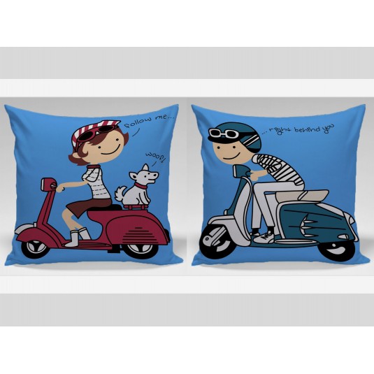 Bantal Couple / Bantal Sofa Follow