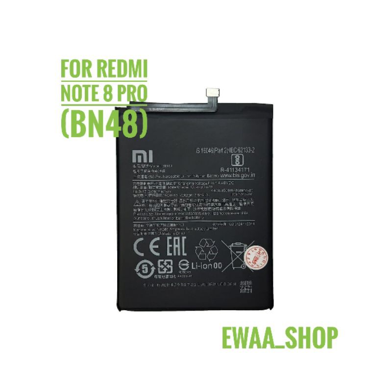 BATTERY BATERAI BATRE XIAOMI REDMI NOTE 8 PRO (BM4J) ORIGINAL