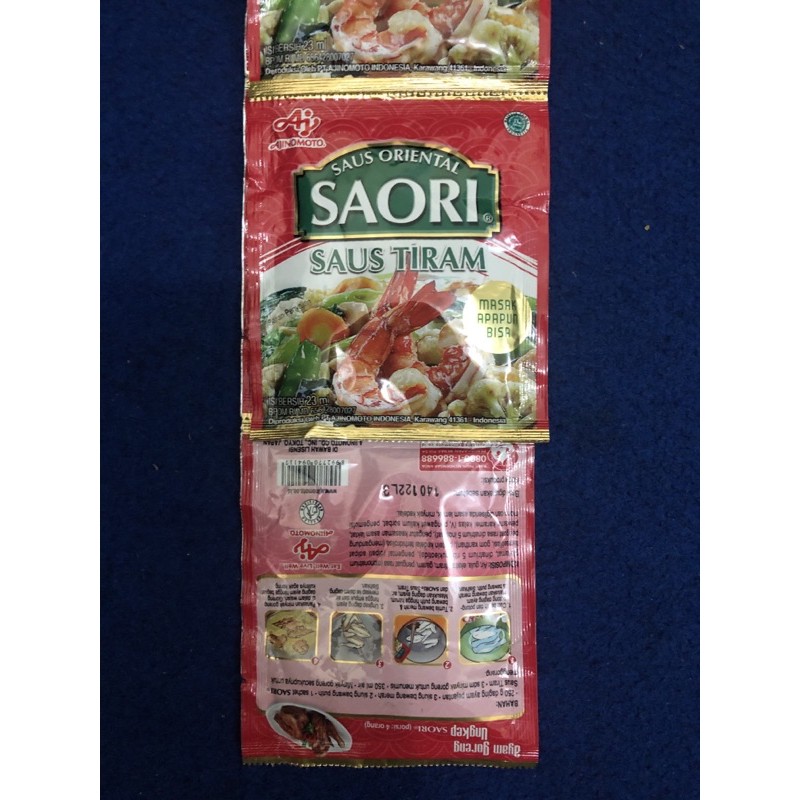 SAORI Saus Tiram Sachet 23 ml Ajinomoto per PCS