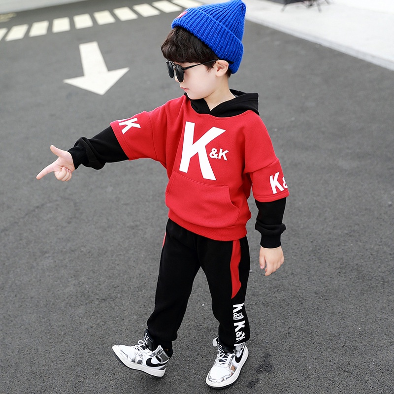 LittleAaron PASSWORD K&amp;K HOODIE Setelan Sweater 1 - 7 Tahun Baju Anak Berkualitas