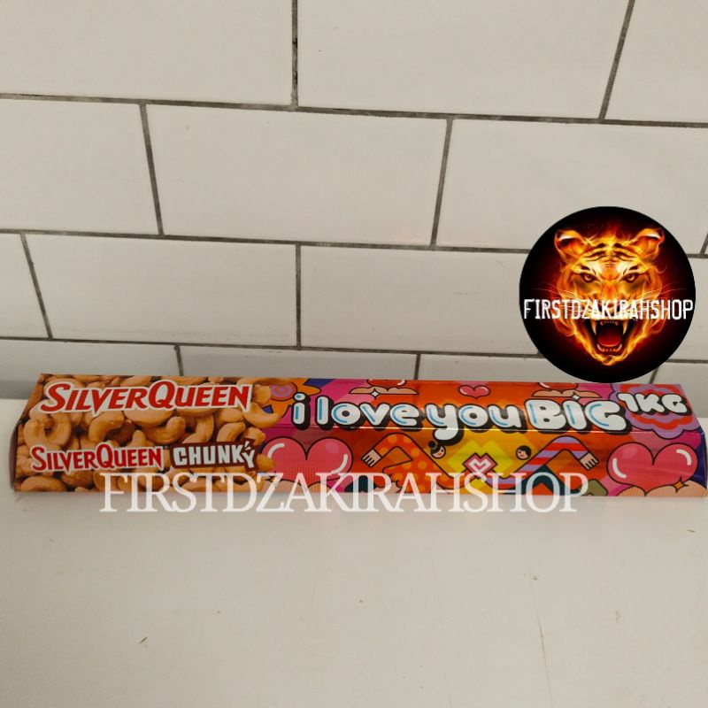 coklat silverqueen chunkybar 1kg king