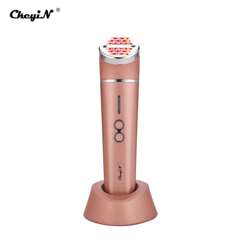 

CkeyiN Alat Pijat Wajah Magnetik Elektrik Dengan Lampu Led Untuk Peremajaan Kulit