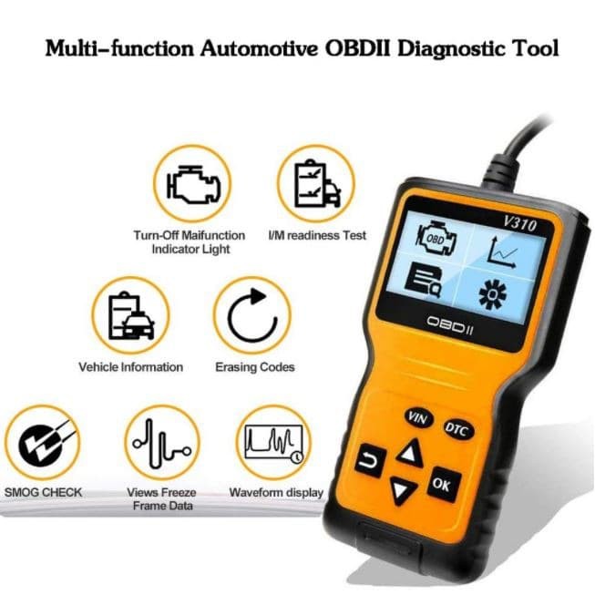 V310 Obd 2 Scanner Mobil Universal Berkualitas