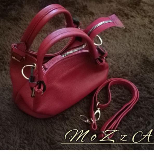 Terbaru.. Model EL V Tas Wanita Papirut Kulit Asli Garut