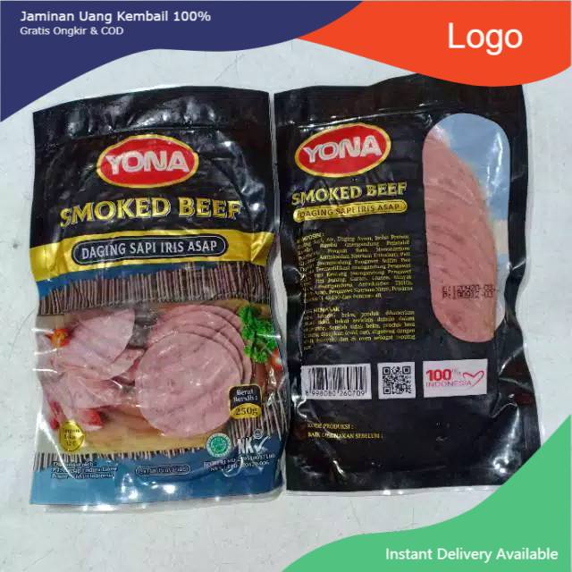 

YONA smoked beef 250gr