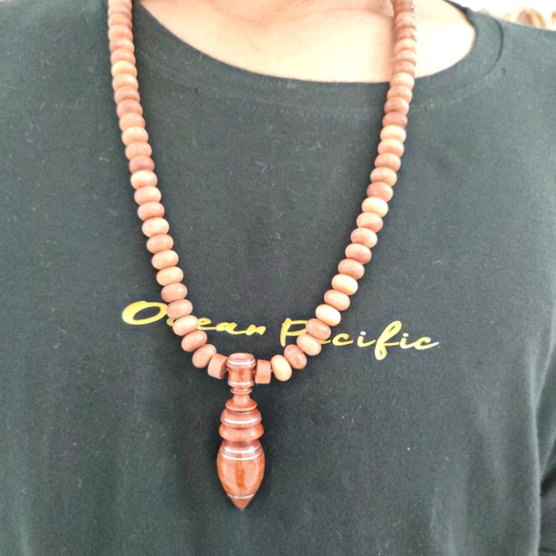 Kalung Setigi Super, Liontin Motif Belimbing/Kalung Setigi Original