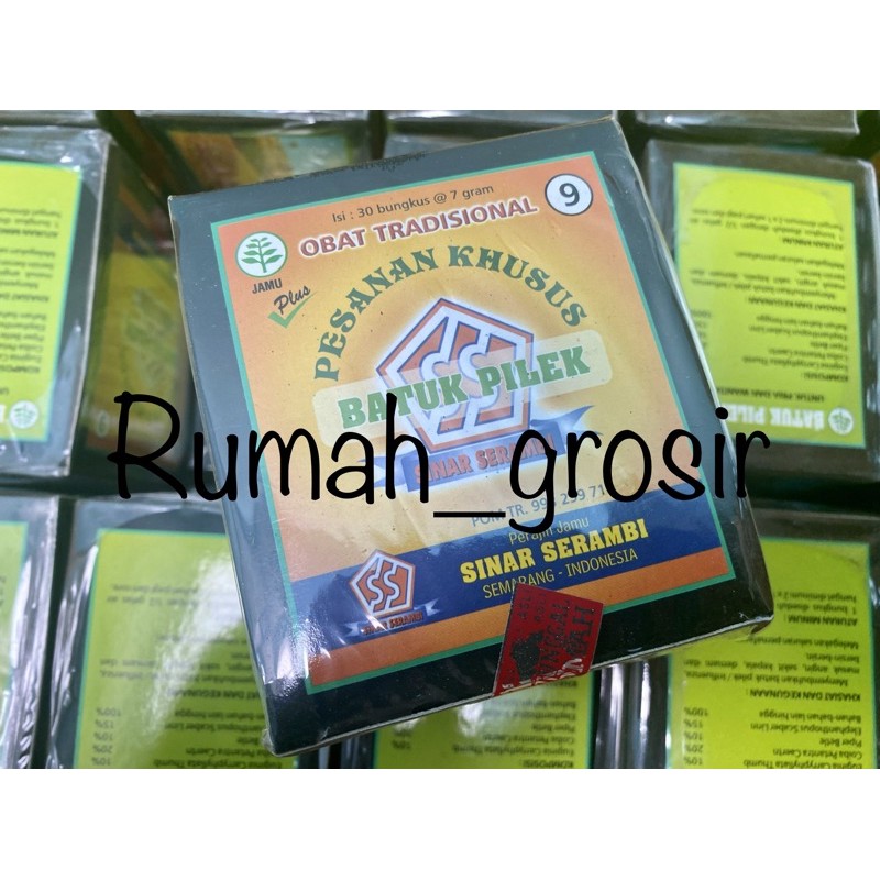 [BISACOD] jamu BATUK PILEK Cap ONTA