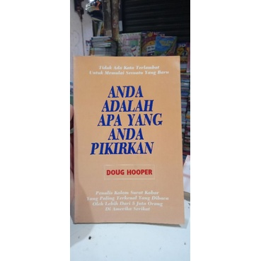 

Buku anda adalah apa yang anda pikirkan