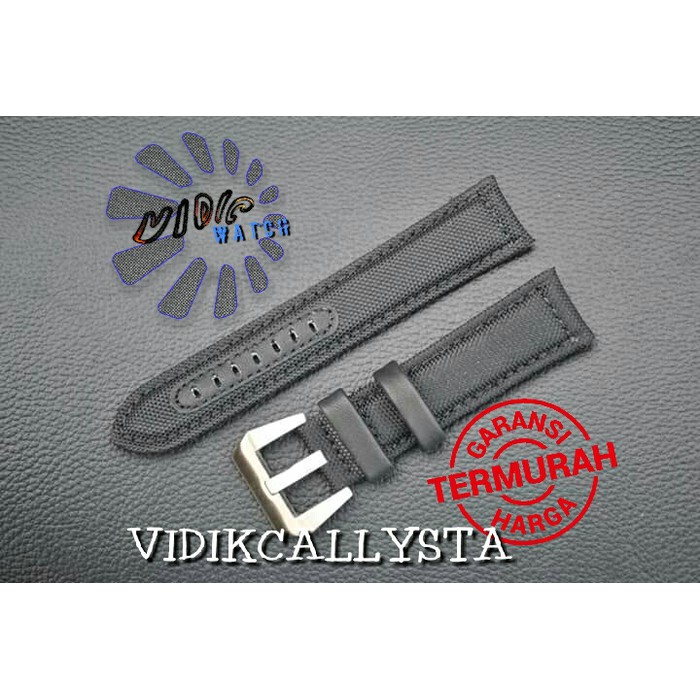 TALI JAM 22 24 26 CANVAS KOMBI KULIT ORIGINAL ORI OEM 22MM 24MM 26MM