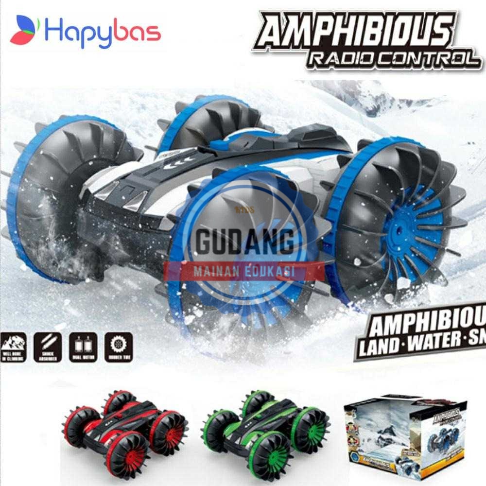 Mainan RC Remote Control Mobil Air Ampibi Water Land Amphibious
