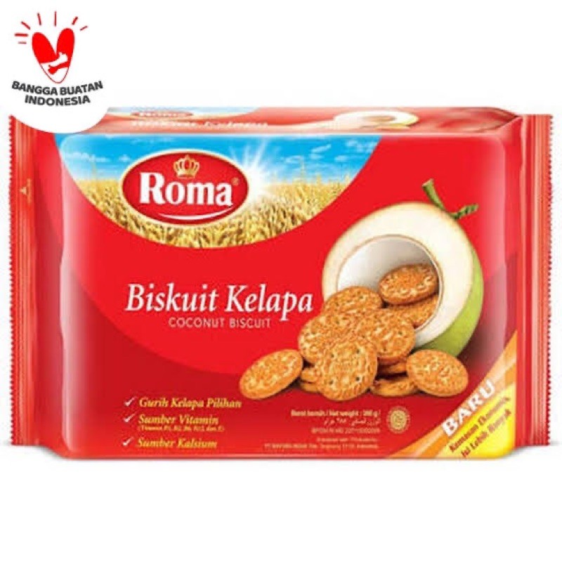 

Roti Roma Kelapa / biskuit kelapa 300g