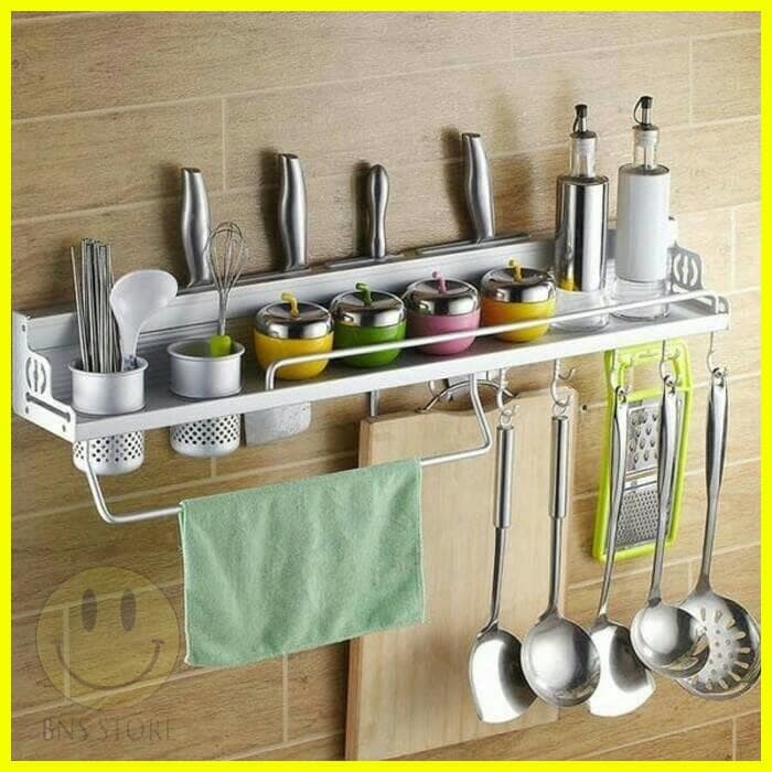 Rak Dinding Dapur Aluminium