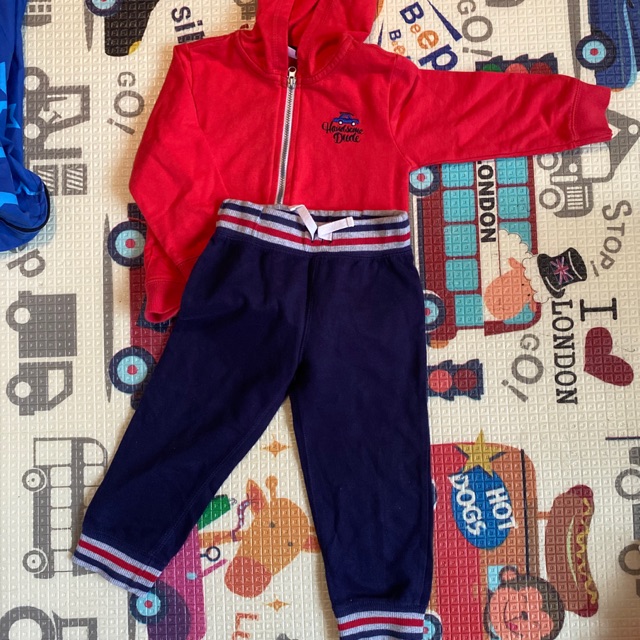  Setelan  jacket hoodie bayi  merk  CARTER  Shopee Indonesia