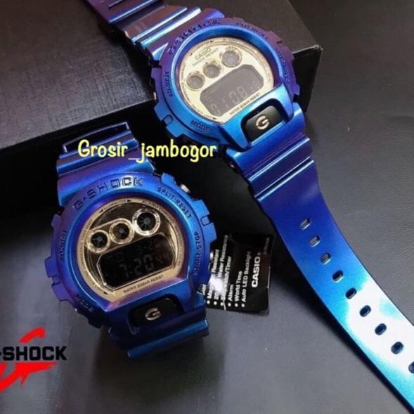 HT1149 LIMITED EDITION JAM TANGAN CASUAL PRIA WANITA DIGITAL G SHOCK DW6900 BIRU 6900 WARNA  Garansi