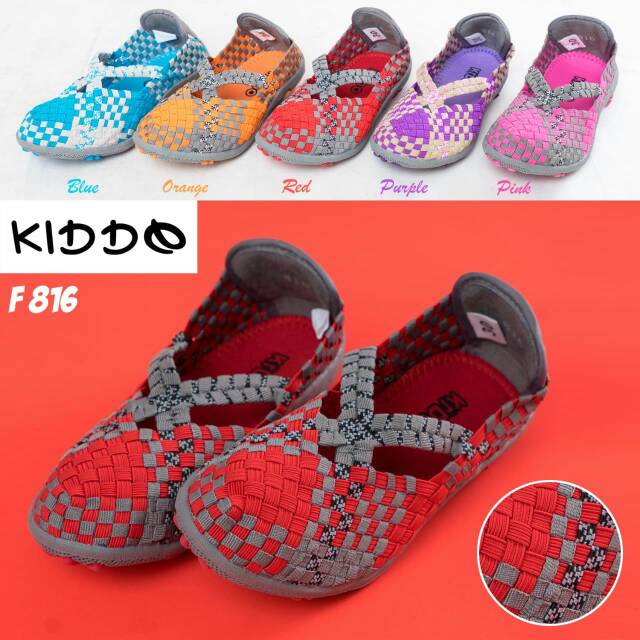 Sepatu Rajut Anak KIDDO J816 JUNIOR ORIGINAL