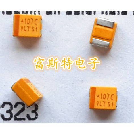 Promo Kapasitor AVX Type B 16V 100UF Chip Tantalum Capacitor 107C 3528 1210 Berkualitas
