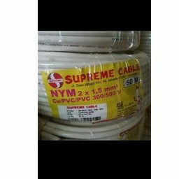 NYM 2x1,5mm Supreme 50m Kabel listrik NYM 2x1,5 supreme