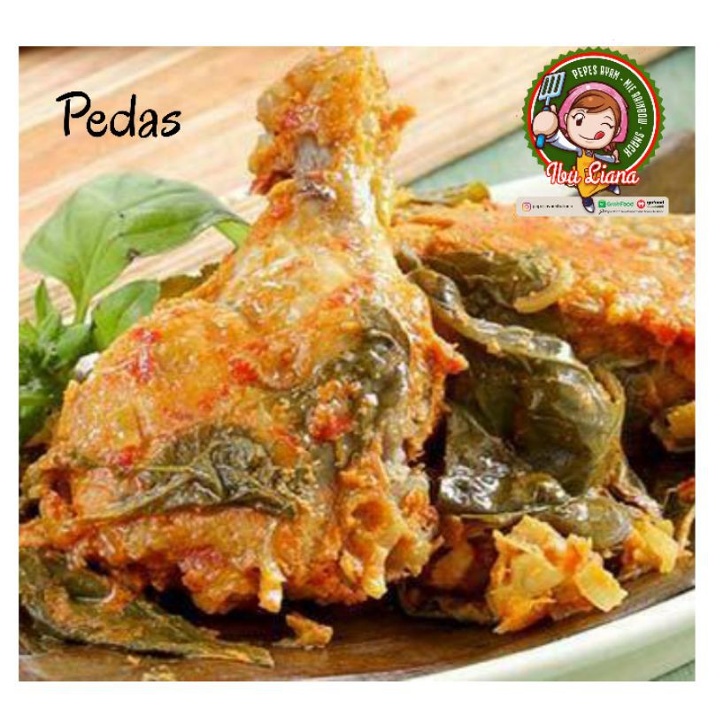 

Ayam Pepes Tulang Lunak Ibu Liana Pedas