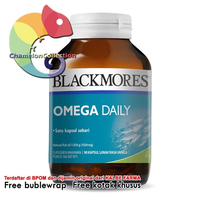 Blackmores Omega Daily (90) - sumber omega-3 Termurah