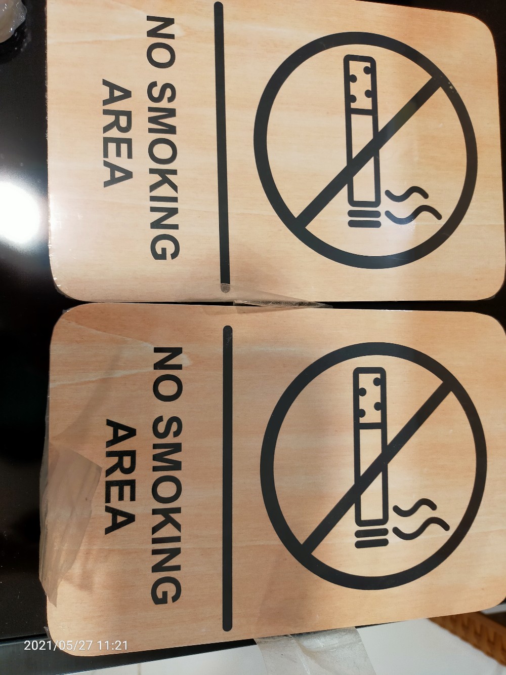 Signage - No Smoking Area