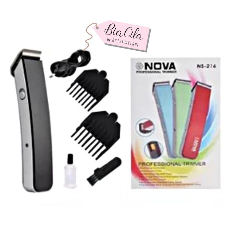 Alat Cukur Rambut / Kumis / Jenggot merk NOVA