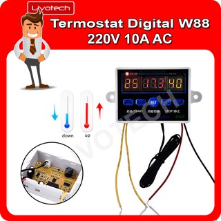 Thermostat/Termostat Digital W88 220V 10A AC Temperature Controller