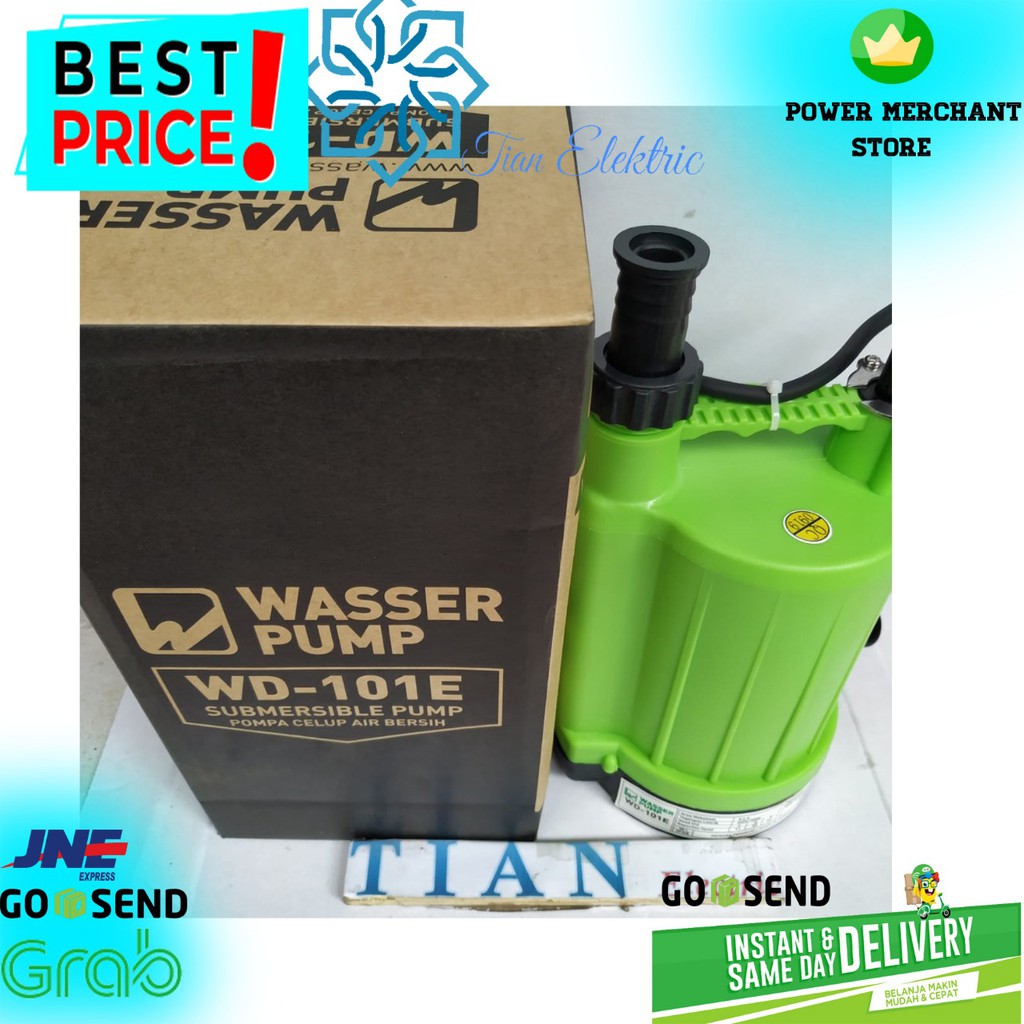 WASSER PUMP WD-101E Pompa Celup Air Bersih