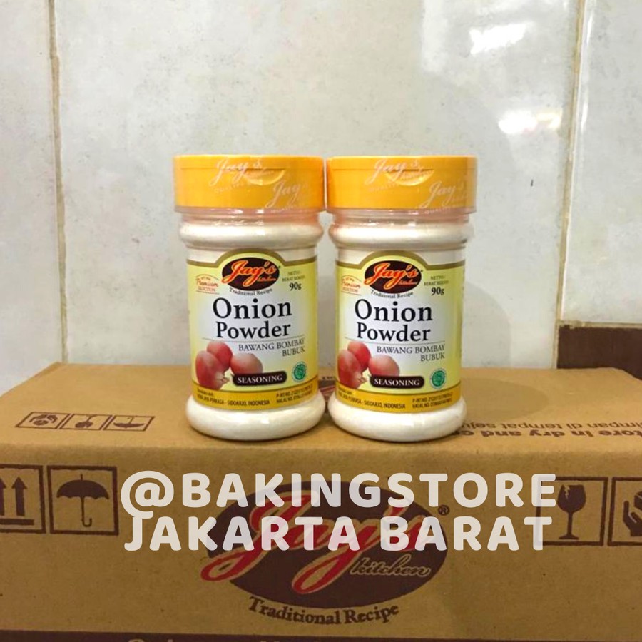 

Jay's Onion Powder | Bubuk Bawang Bombay | Jays Onion 90 Gr