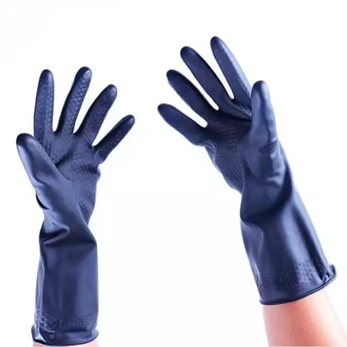 Sarung Tangan Karet Latex Hitam - Kenmaster Sarung Tangan Cuci Piring - Industrial Gloves