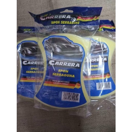 CARRERA Spon Cuci Mobil Motor Serbaguna Tebal Shampo Shampoo