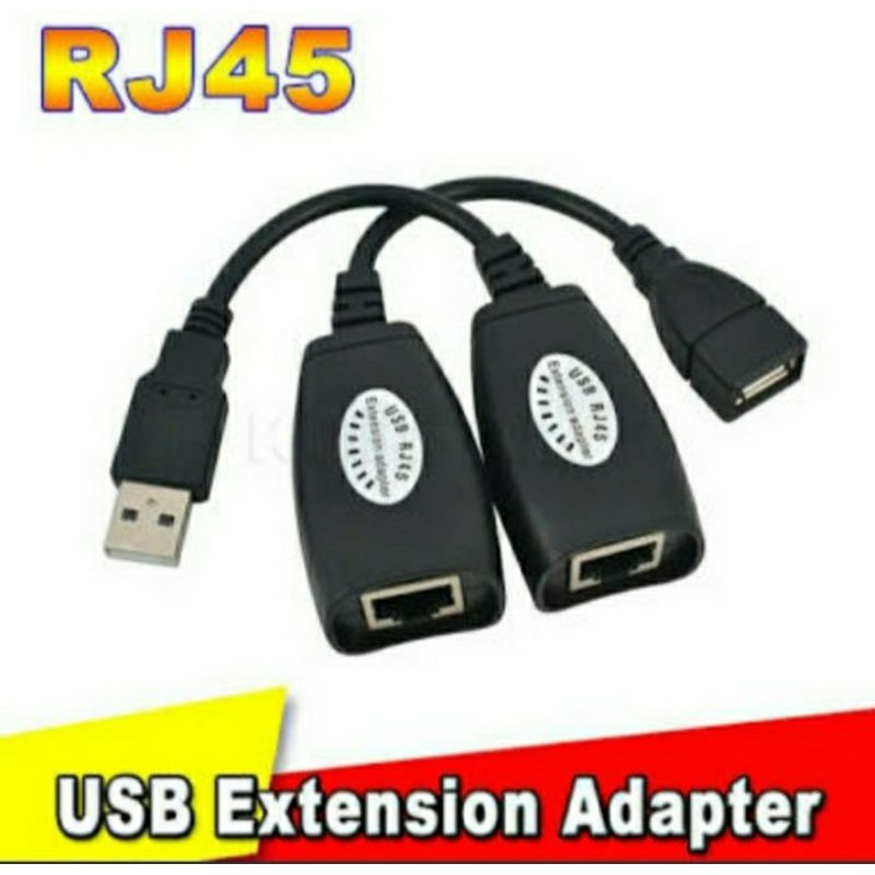 USB EXTENDER / EXTENTION VIA KABEL LAN / UTP