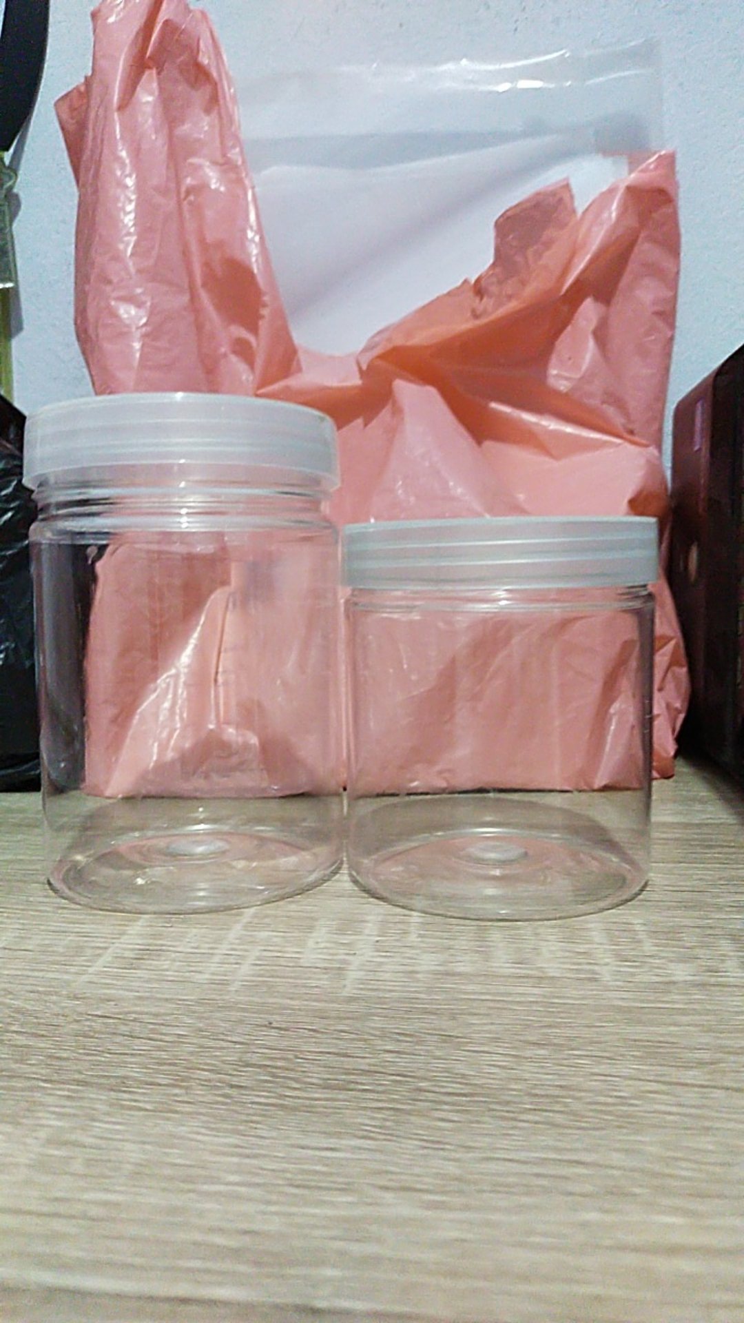 Toples Astor 10 Cm Tabung Plastik Kue Kering Kacang Permen Murah Bagus Botol Besar Jumbo Pendek