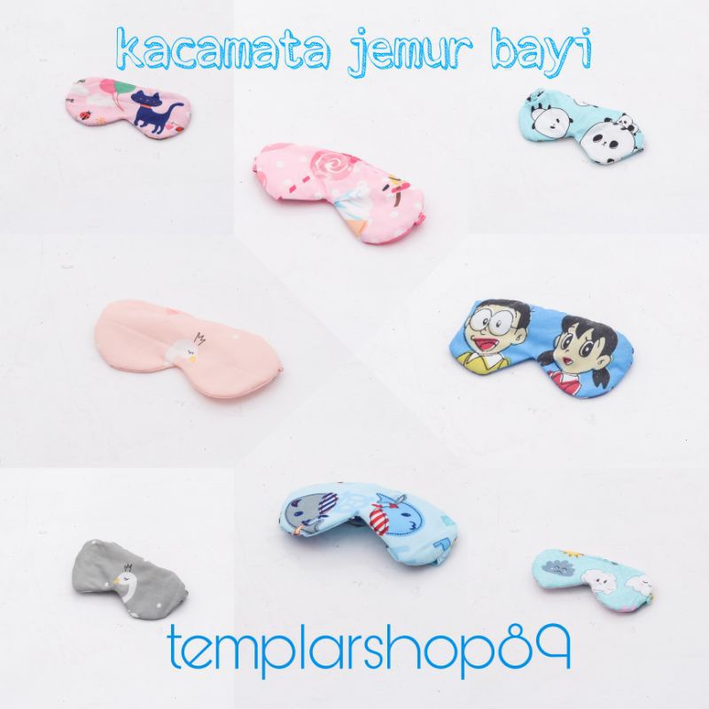 Eye Mask Kaca Mata Jemur Bayi jumbo termurah kaca mata baby