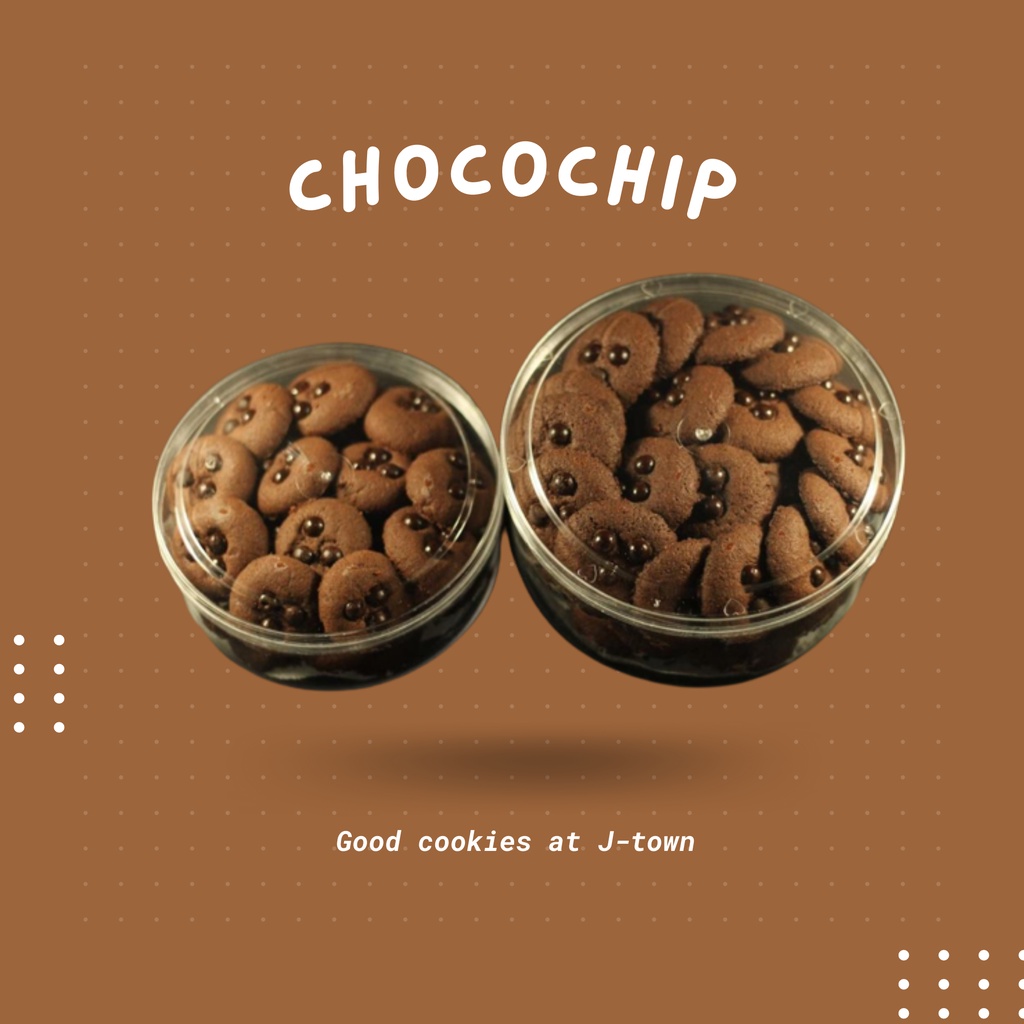 

Chocochip || Reguler 250gram & 500gram || Kue Lebaran || Natal || Implek || Glory Cookies