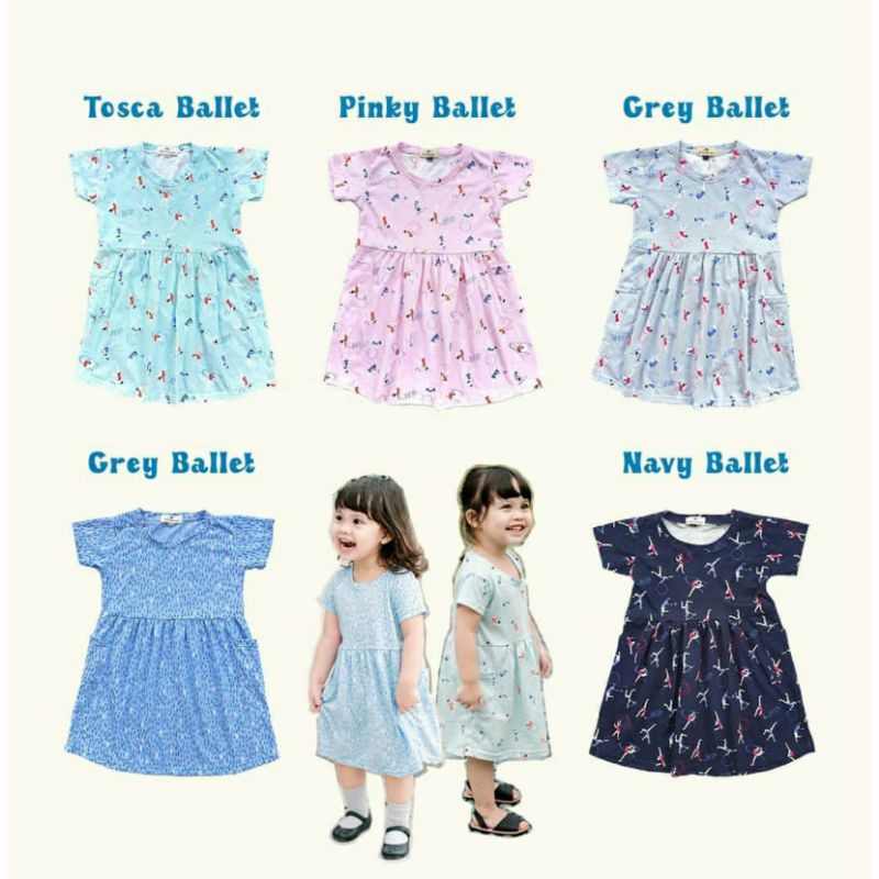 SUMMER DRESS || BAJU ANAK CEWEK || DRESS ANAK