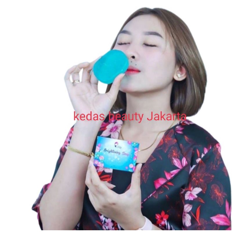 sabun kedas beauty, Pemutih Wajah, Badan ,Flek ,Ketiak ,Pria, Original-1