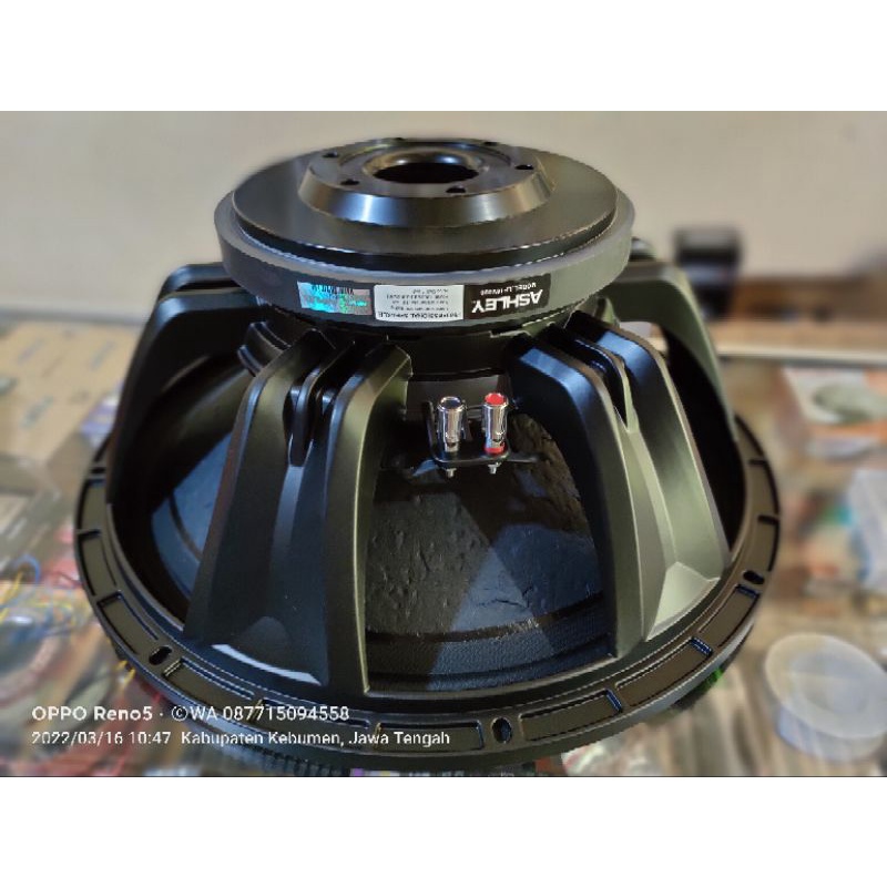 ASHLEY 18V400 18in coil 4in 1000watt