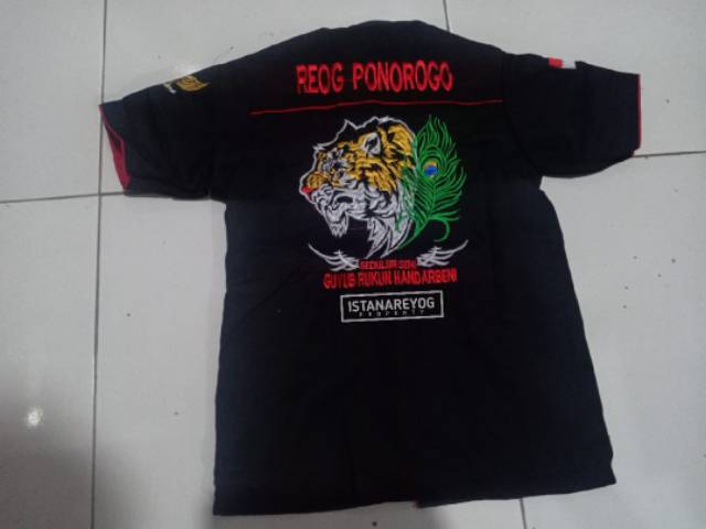 KEMEJA/HEM BORDIR ANAK REOG PONOROGO