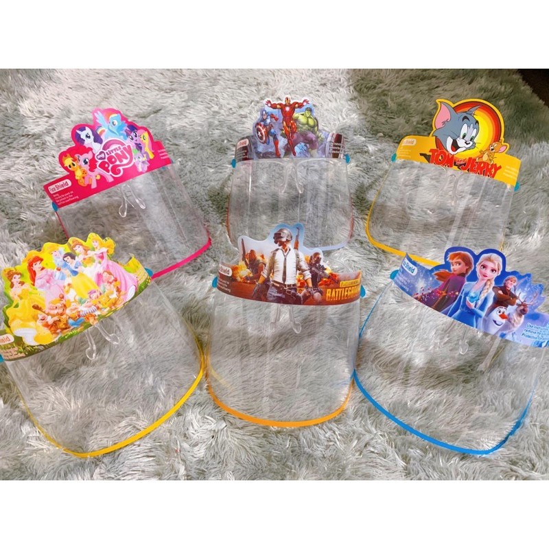 Face Shield Karakter / Face Shield Kacamata Anak / Face Shield Anak Karakter