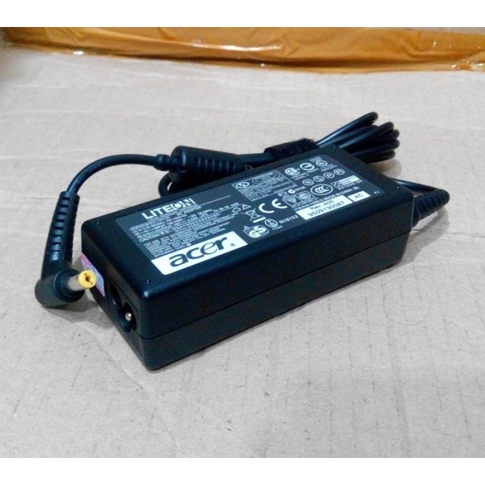 charger carger cas casan laptop (ori) Adaptor / Charger Laptop ACER ASPIRE (output: 19v-3.42A), mura