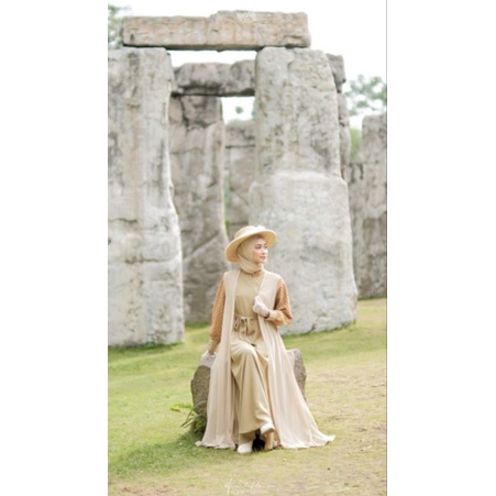 Rose series by aden hijab/gamis set pasmina /gamis set