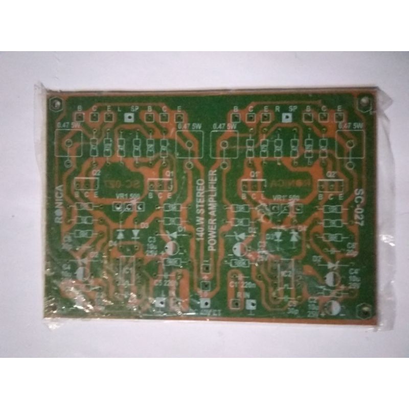 Pcb power ampli 140 watt